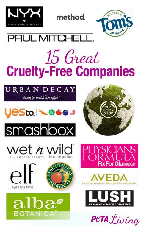 peta cruelty free list.